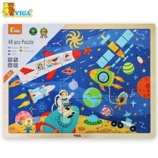 V44586 48피스퍼즐 우주여행 VIGA 비가 그림퍼즐 그림 ord+642nW