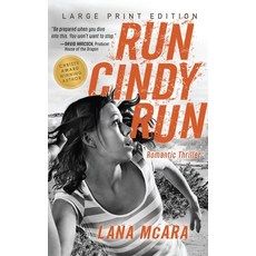 (英文圖書)RUN CINDY RUN (Large Print) Romantic Techno Thriller - Suspenseful CIA Spy Secre... 精裝版, Vendela Publishing, 英文