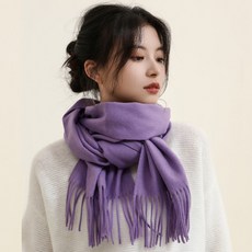 羊絨圍巾女高級感韓版百搭冬季加厚商務圍脖秋冬羊毛披肩2025