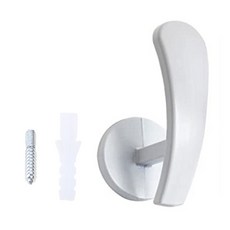 커튼 홀드백 장식 커튼 타이백 드레이퍼리 홀드백 커튼 후크 커튼 홀더 나사로 타이백 후크, 1개, 기본