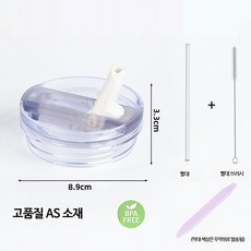 스탠리호환 교체용 뚜껑 20온스 591ml 30온스 887ml 40온스 1.18L 텀블러, 1개, 20온스 화이트 뚜껑