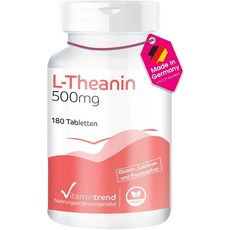 비타민트렌드 테아닌 500mg 비건 180정, 1개
