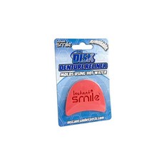 인스턴트 스마일 디스크 의치 리라이너 느슨한 피팅 의치 리라인 틀니용 쿠션 그립 뜨거운 물로 성형하여 부드럽게 함 비영구적이고 탈부착 가능 1가지 리라이너