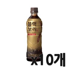 하이트진로 블랙보리 음료, 520ml, 10개