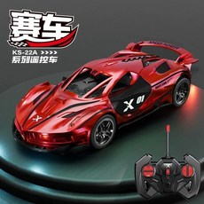 무선 RC자동차 RC카 리모컨 어린이 레이싱, A Red, 1개