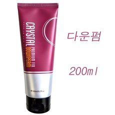 크리스탈 프리미엄 픽스 다운펌 옆머리 남자 셀프 헤어, 1개, 200ml