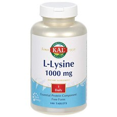 KAL 蛋白質補充錠 1000mg, 100 件, 1個