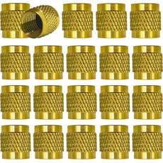 60개 14인치 황동 플레어 캡 HVAC 밸브 에어컨 및 냉장고용 나사산 대량 네오프렌 O-링 실링 포함