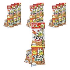 OYATSU 優雅食 Oyatsu Company 嬰兒明星拉麵 4種口味 17g 4包, 10個, 68g