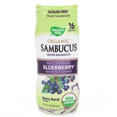 Nature's Way 接骨木無麩質萃取液 莓果味, 64ml, 1瓶