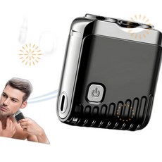 Generic 차량용 면도기 미니 전기 휴대용 수염 듀얼 헤드 방수 DM