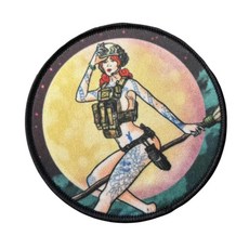 Tactical Witch Morale Patch - 군용 장비 배낭 오퍼레이터 야구 모자 플레이트 캐리어 및 조끼용 전술 패치 모랄
