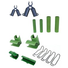 고추대 부속 원예 만들기 작은 비닐하우스 만들기 지주대 부속 덩쿨 지지대 열매 지지대, 1개