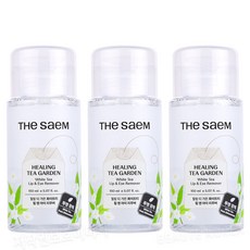 더샘 힐링 티 가든 화이트티 립 앤 아이 리무버, 3개