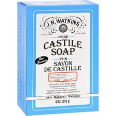J.R. Watkins 캐스틸 솝 페퍼민트 226g, 1개