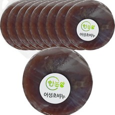 한눈알 어성초 비누 85g 천연 수제 비건 세안, 10개입