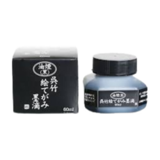 吳竹 Kuretake 漫畫用墨液 BA40-6 (60c.c. 黑色)