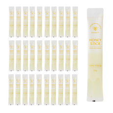 내츄럴허니 아카시아꿀 꿀스틱 벌꿀스틱 실속형, 30개, 12g