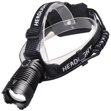 xhp360 헤드랜턴 배터리포함 xhp160 업그레이드버전 등산 낚시 해루질 LED 랜턴 써치라이트 도미노스토리, xhp360헤드랜턴+배터리1200mah3개, 1세트