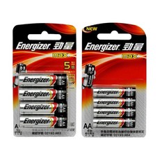 勁量Energizer3號AA 4號 AAA 4入 鹼性電池 / 錳乾電池 原廠公司貨, 1個, 勁量3號4入