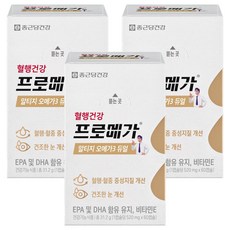 종근당건강 알티지 오메가3 듀얼, 60정, 3개