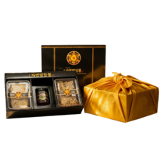 부모님 명절 인사 프리미엄 선물 100% 국산 천연 자연 벌집 꿀 선물세트, 1박스, 1.3kg