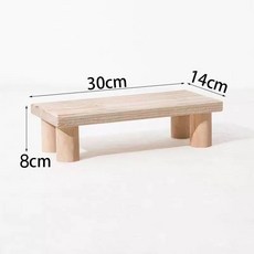 화장실 계단 디딤대 받침대 현관 계단 나무 발판 원목, 원목 8cm 발판, 1개