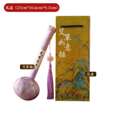 養生艾草錘文創禮品包 節日禮盒 新年禮物 經絡拍打棒, 養生艾草錘-梅花紫