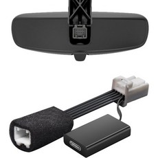 크라이슬러 10핀용 대시캠 전원 어댑터 모델 A 지프 램드 닷지 그랜드 체로키 등 선 숨기기 후방거울 플러그 연결 숨김, mangoal 크라이슬러 10핀 대시캠 전원 어댑터 모