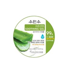수안수 알로에베라 수딩젤 300ml 원통형 2개