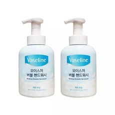 애경 바세린 모이스처 버블 핸드워시 피부 보습 500ml X 2개