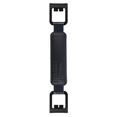 윌비 클립온 핸드 패드 와이드 (25 - 26cm 용) 태블릿 아이패드 이북리더기 그립 스트랩, 1개, 블랙
