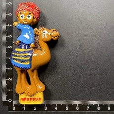 냉장고 자석 기념품 UAE 3D 컬렉션 수공예품 선물 여행 스티커 장식, red