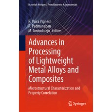 (영문도서) Advances in Processing of Lightweight Metal Alloys and Composites: Microstructural Characteri... Hardcover, Springer, English, 9789811971457
