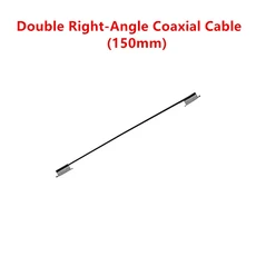 호환 가능한 DJI O4 / 에어 유닛 프로 동축 케이블 15CM/20CM/30CM FPV 레이싱 드론 부품용 직선-직각, 01 Double-Angle 15CM