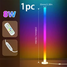 스마트 코너 플로어 램프 디밍 앱 제어 모던 무드 스탠드 침실 게임 거실용, [03] 150cm