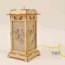 티앤 조립 DIY LED전통사각등 우드키트 전통등키트, 단품, 1개