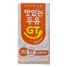 맛있는두유 GT 달콤한맛, 190ml