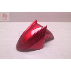 EG部品 新勁戰二代 勁戰2代 4C6 前土除 深紅 機車車殼 (附發票), 1個