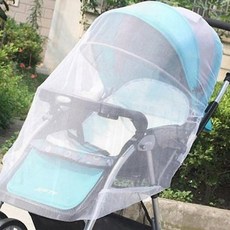 유모차모기장 유아 프리사이즈 아기 접이식 방충 덮개, 상세페이지 참조, 1개