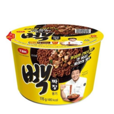 더본코리아 빽짜장컵 115g, 1개