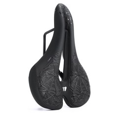 WEST BIKING PU레더 자전거 안장 자전거 방석, 1개, Spider Web Style