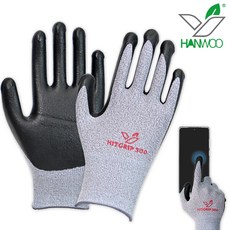 한우 히트그립300 NBR 코팅장갑, 10세트