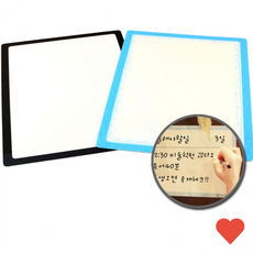 자유로운 탈부착 a4 메모보드 메모판 메모칠판 미니보드, 검정