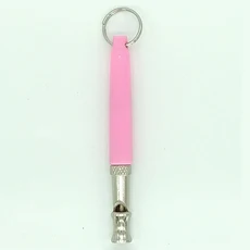 애완견 호루라기 강아지 훈련 복종 초음파 음향 퇴치기 피치 스톱 짖는 소리 조용한 호루라기 개 및 고양이, 1개