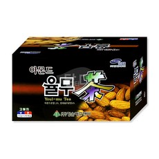 청솔 아몬드율무차 20포, 2개, 20개입, 15g