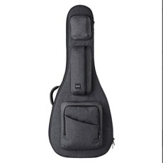 Basiner ACME 木吉他袋/琴袋【吉他好朋友】，輕巧耐用，多功能收納，舒適肩背設計, 深灰, 1個