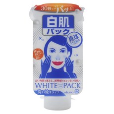 shirohada 화이트 팩 씻어내는 타입 140g, 1개