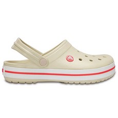 crocs 卡駱馳 Crocband涼鞋洞洞鞋 奶油色 11016-1AS