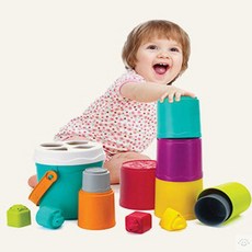 미쥬 다용도컵쌓기 10개월아기장난감